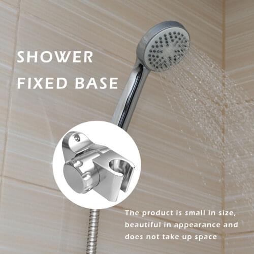 2 Pieces Bathroom Showerhead Holder Shower Head Sprayer Bracket Bathing Sprikliner ABS Plastic Wall Holder