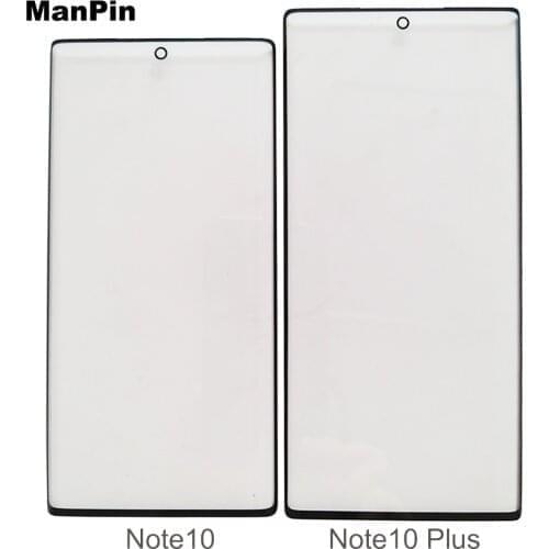 5pcs For Samsung Note10 Note10Plus Note8 Note9 Original Screen Panel Glass Mobile Phone Touch Display Replace Parts LCD Repair