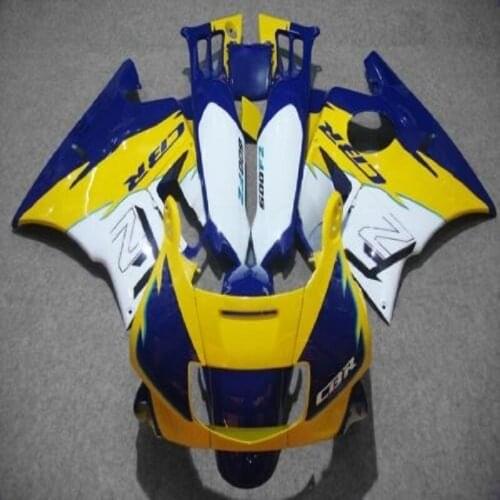 White yellow blue black For Honda CBR600F2 1991-1994 ABS Motorcycle Parts CBR 600 F2 91-94 CBR600 F2 Motorbike Fairing