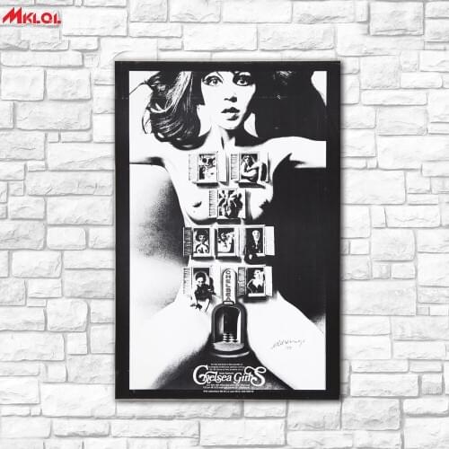 Large wall Art,Modern girl,Restaurant study Bedroom Decor Wall oil Painting Print Nice wall picture for living room no frame 1