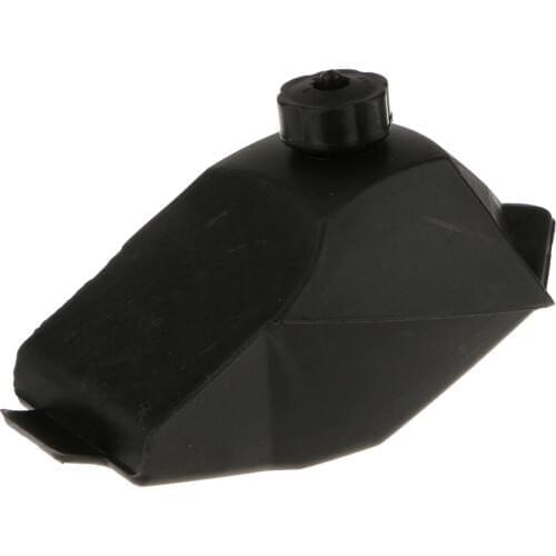 Black Replacement Gas Fuel Oil Tank 1.5L for Mini Quad ATV TaoTao Kazuma Peace Roketa 23x14cm