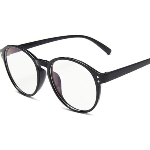 DOISYER New round frame retro glasses frame blue glasses of big frame individual character girl full frame color glasses frame
