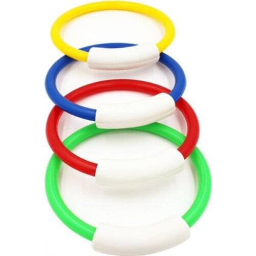1pc Children Swimming Toy Diving Ring Underwater Diving Rings Summer Beach Water Play Toys Pool Accessory Random Color