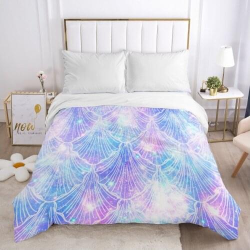 Colorful Duvet cover Quilt/Blanket/Comfortable Case Double King Bedding 140x200 240x220 200x200 for Home blue
