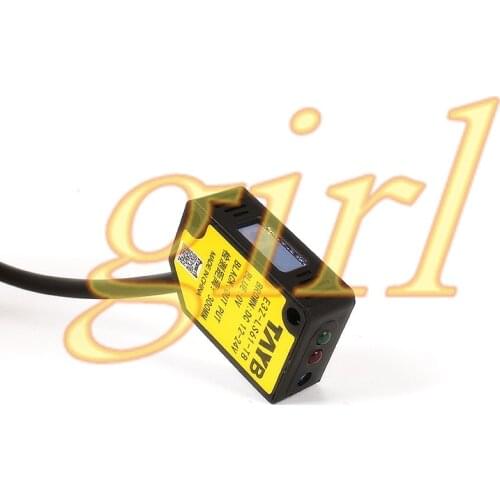 Square laser diffuse reflection photoelectric switch sensor infrared induction switch E3Z-LS61-TB visible light