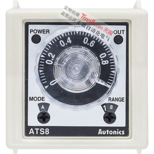 Original Autonics time relay timer ATS8-41 100-240VAC / 24-240VDC