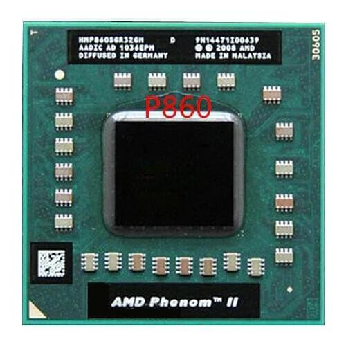 Original AMD P860 HMP860SGR32GM CPU Three core low power general V140 V160 V120 upgrade processor laptop