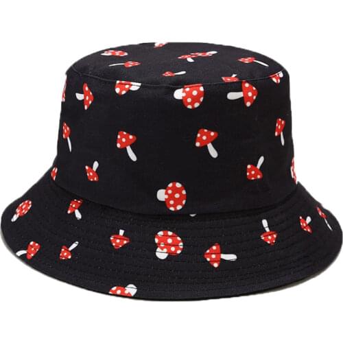 Summer Printed Reversible Bucket Hat Men Outdoor Hip-Hop Fisherman Cap Fashion Street Beach Bob Women Double Side Panama Hat Hot