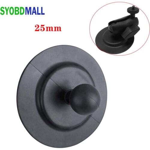 Rubber Ball Head Mount Car Dashboard Suction Cup Round Plate with Adhesive Tape for Ram Mounts for Gopro GPS Camera Smartphones