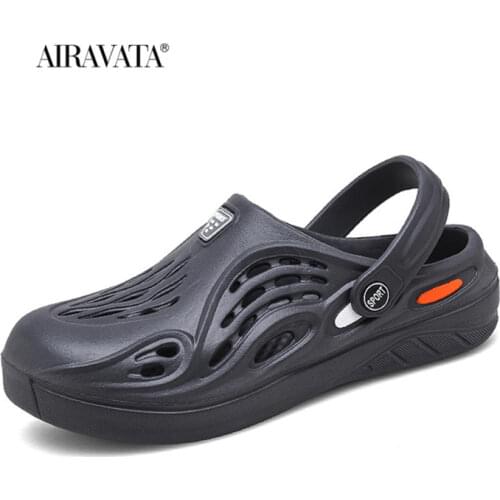 Casual Clogs Men Women Light Outdoor Beach Sandals Bathroom Shoes Simplicity Breathable Size 36-45