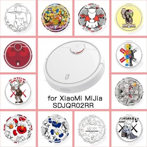 Provide Customized Custom Fashion Sticker for xiaomi Robot MiJia Robotic SDJQR02RR Vacuum Cleaner Skin Spare Parts Accessories