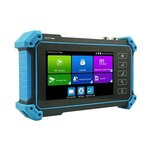 IPC-5200 Plus 5 inch All-in-one 8MP TVI/CVI/AHD/SDI/4K H.265 IP/CVBS/HDMI-compatible/VGA Input CCTV Tester