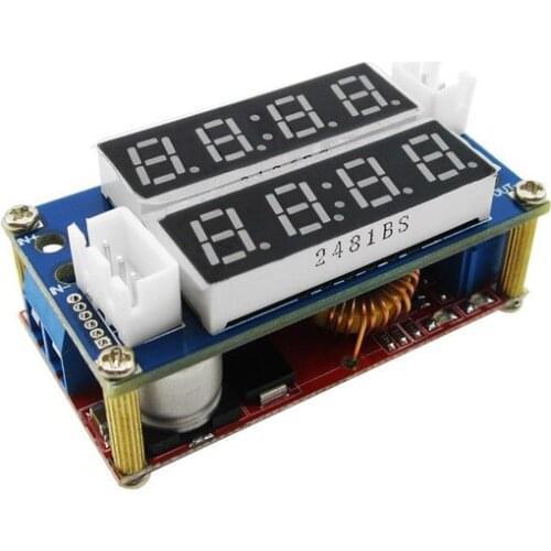 High Quality 5pcs/lot 5A Constant Current/Voltage LED Driver Battery Charging Module Voltmeter Ammeter TK1210