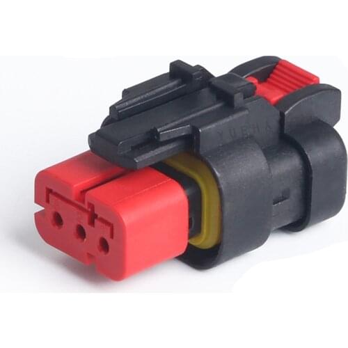 2/5/10sets 3pin tyco automotive wiring harness plug electric female connectors with terminals 776523-1