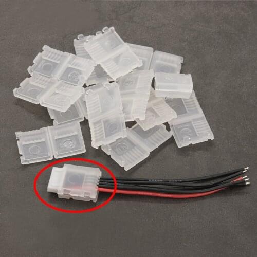 RC car 5pcs 2/3/4/5/6S JST-XH Balanced Head Protection Balance Plug Savers connector protectorAB Clip for lithium LIPO Battery
