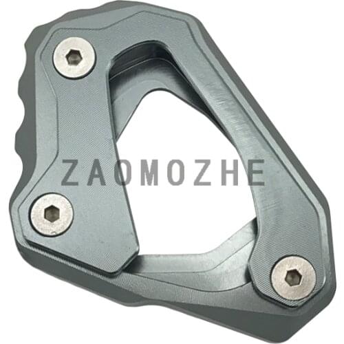 For Yamaha MT-10 FZ-10 MT10 MT 10 2016 2017 Motorcycle Accessories CNC Aluminium Kickstand Kick Stand Plate