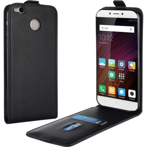 Flip Leather Case for Xiaomi Redmi 4X MZB9011IN MAG138 MAE136 5''Phone Case for Xiaomi 4x Redmi 4X Cover