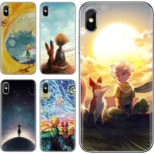 Rose-Fox-C-Starry-sky-The-Little-Prince Soft Bag Case For Xiaomi poco X3 nfc F2 Pro M3 Mi 5X 6X Max Mix 1 2 2S 3 Mi5 Mi6 Mi3 Mi4