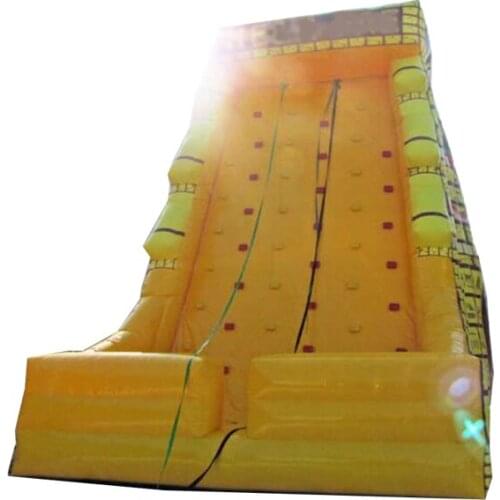 Outdoor /Indoor sports games Polygon children inflatable climbing wall for the mall