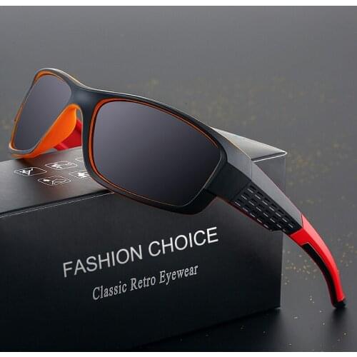 LATASHA Fashion Guys Sun Glasses From Polarized Sunglasses Men Classic Design All-Fit Mirror Sunglass With Brand