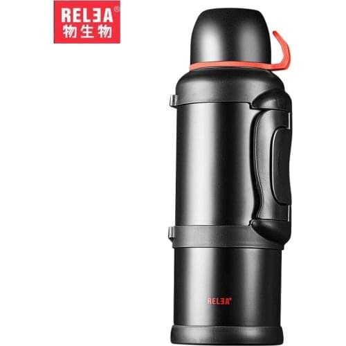 4L/2.8L Thermos Bottle Flask with family Kettle Outdoor Double Walled Stainless Steel Vacuum Insulated Capacity My Water Bottle