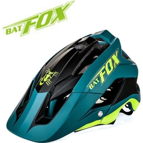BATFOX bicycle helmet men women cycling helmet integrally-molded MTB Road Bike helmets Ultralight Bike Helmet Casco Ciclismo