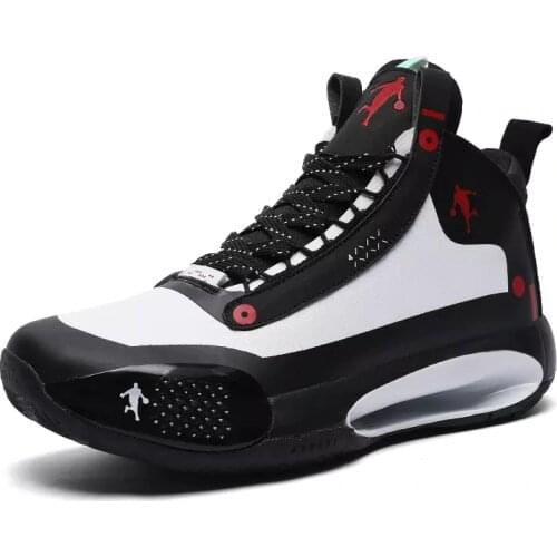Spring Mens Basketball Shoes High Quality Fashion Sneakers Comfortable Breathable Non-slip Men Sport Shoes Casual Jogging Shoes