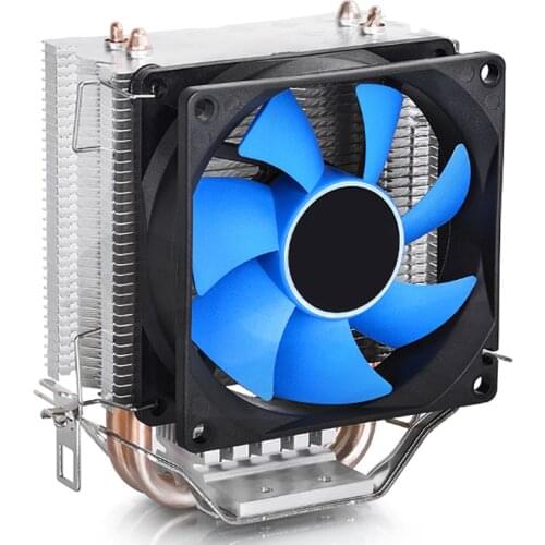 High quality CPU radiator ice Ling MINI full copper heat pipe 775/1150 AMD CPU fan mute desktop radiator single fan