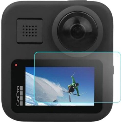 Tempered Glass Display LCD Screen Protector Cover Case For GoPro Max Black Go pro Action Sport Camera Protective Film Accessory