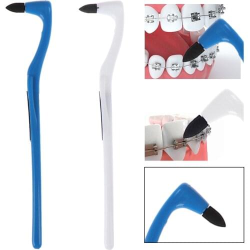 1PCS Orthodontic Toothbrush Small Head Soft Hair Correction Teeth Braces Clean Wisdom Tooth Toothbrush Dental Floss Hygiene