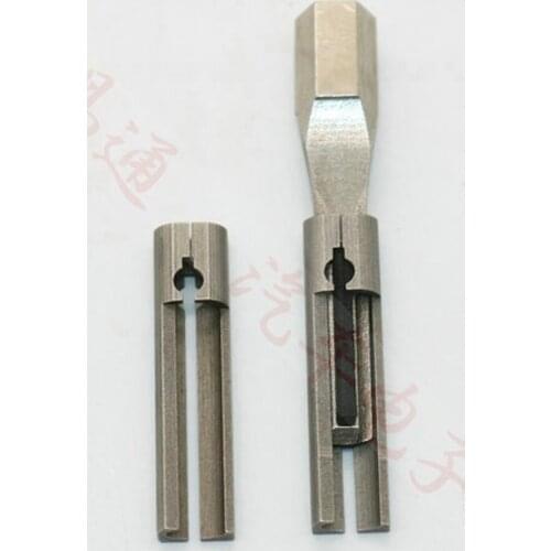 2PCS/LOT Key Blank Cutting Using Fixture Vertical Key Duplicating Machines Spare Parts Clamp Chuck For Baodean