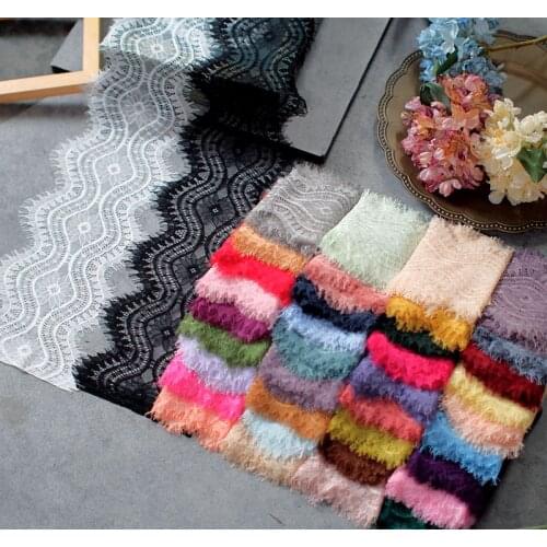 Eyelashes Lace Trim Accessories DIY Handmade Headdress Belt Lace Clothing Underwear Decoration