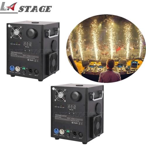 Free Shipping 2pcs/lot Sparklers Pyrotechnics Remote Cold Spark Machine for Wedding Dmx Pyrotechnics Effect Fireworks Fountain