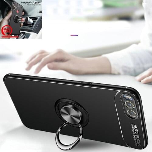 Honor View 10 Case 360 Degree Ring Finger Holder Car Magnet Phone Case For Huawei Honor View 10 20 V10 V20 Fundas Capa
