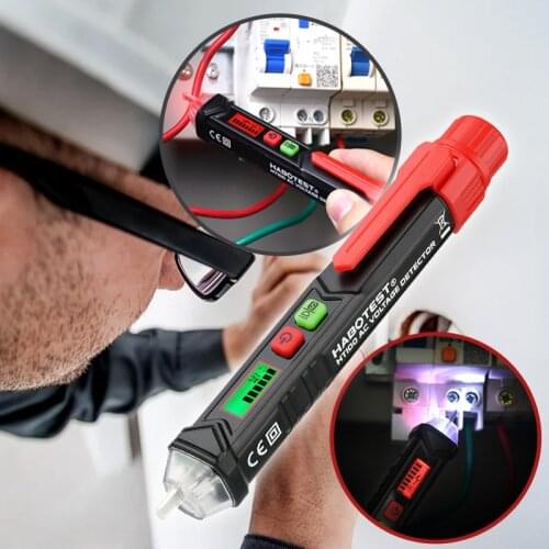 Digital Voltmeter Intelligent Non-Contact Pen Alarm Voltage Detector Meter Ac Voltmeter Tester Auto Tachometer