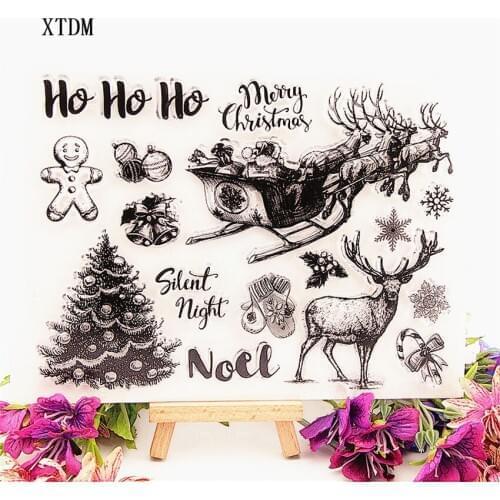 Hot sale sled Transparent Clear Stamps / Silicone Seals Roller Stamp for DIY scrapbooking photo album/Card Making