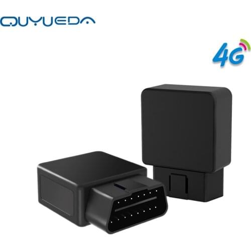 4G OBD GPS Tracker Vehicle Fault Diagnosis Tracking Device Suppor WIFI LTE Mini Waterproof OBD2 Plug Wireless Car Locator Alarm