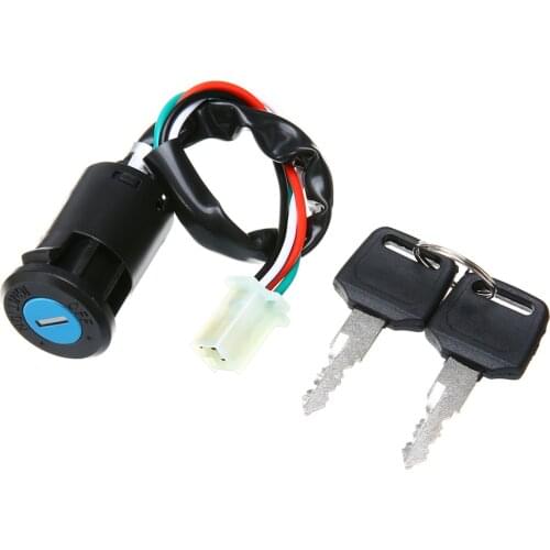 Motorcycle Ignition Switch Lock Key for Yamaha for Suzuki for Honda Dirt Bike ATV Motorbike Accessories