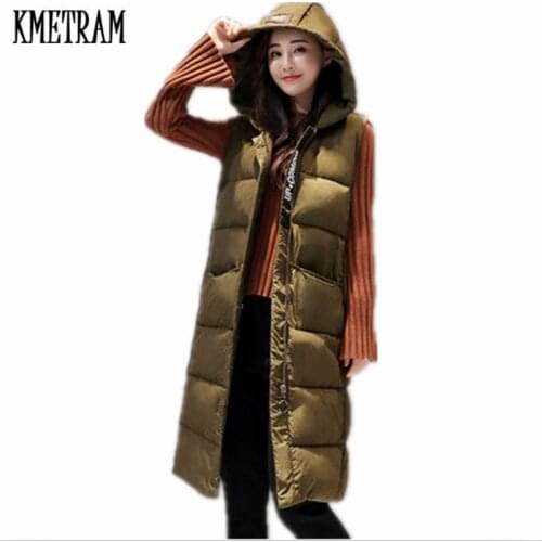 KMETRAM Women's Hooded Vests
