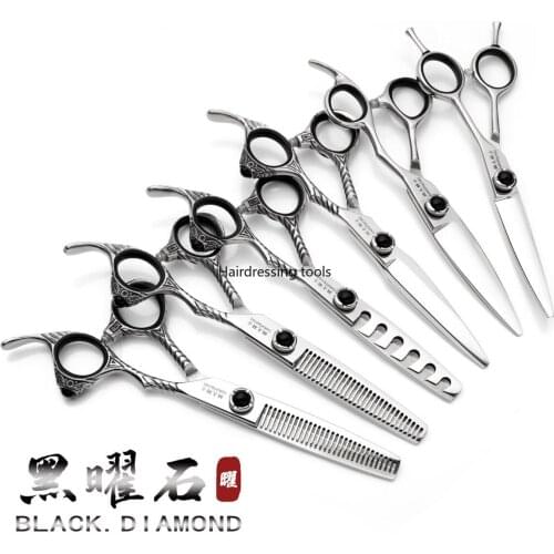 6.0 Top Professional Hair Scissors Set Cutting Barber Salon Haircut Thinning Shear Hairdressing Hair Tools Hair Cutting Scissors