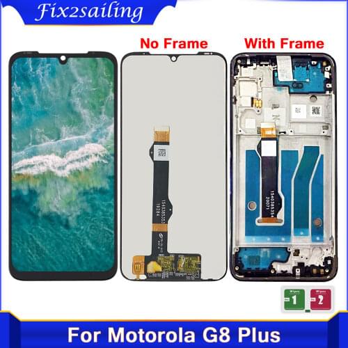 ORIGINAL For Motorola Moto G8 Plus XT2019 XT2019-2 LCD Display Touch Screen Digitizer Assembly For Motorola G8Plus Lcd screen