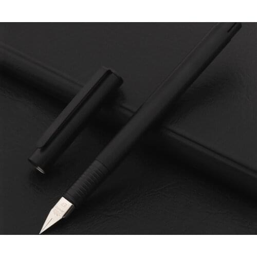 New Jinhao 65 Black Colors Business Office Fountain Pen student School Stationery Supplies ink calligraphy pen