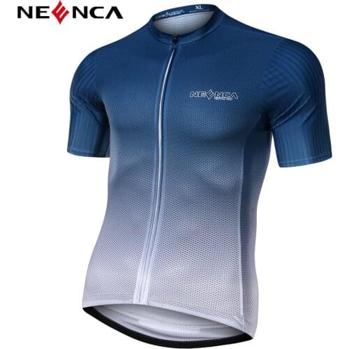 NEENCA Unisex Pro Team Summer Bike Shirt Mens Cycling Jersey Short Sleeve Sportswear Maillot Ciclismo MTB Breathable Clothing