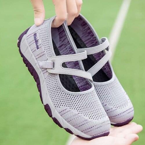 2021 Women Lightweight Walking Shoes High Quality Casual Sneakers Fashion Flats Creepers Comfortable Mother Footwear Zapatillas