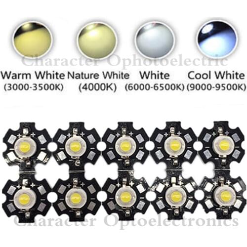 10PCS 3W High Power LED Chip Light White Red Blue Green IR 850nm 940nm light-emitting diode