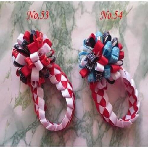 100 pcs Braid Loopy Puffs Ribbon 2.5 Free Shipping