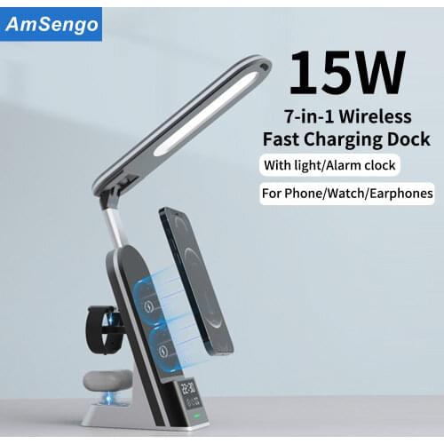 Настольные беспроводные зарядки для мобильных телефонов Amsengo China At AliExpress