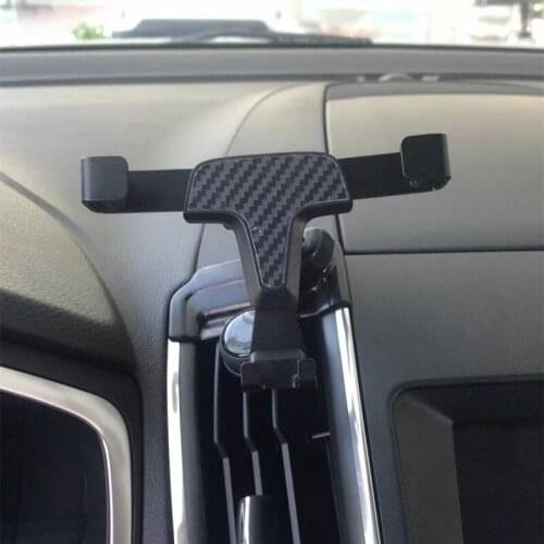 Gravity Car Holder Bracket Mobile Phone Cell Dashboard Air Vent Stand Clip Mount Aromatherapy For Ford Edge 2015 2016 2017 2018