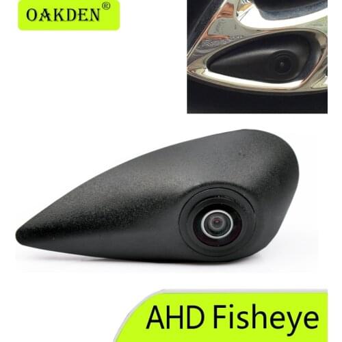 AHD 170 Fisheye Car Front View Forward Logo Camera For Accent Hyundai MOINCA AZERA COUPE Sonata Veracruz Rohens Rohens-Coupe