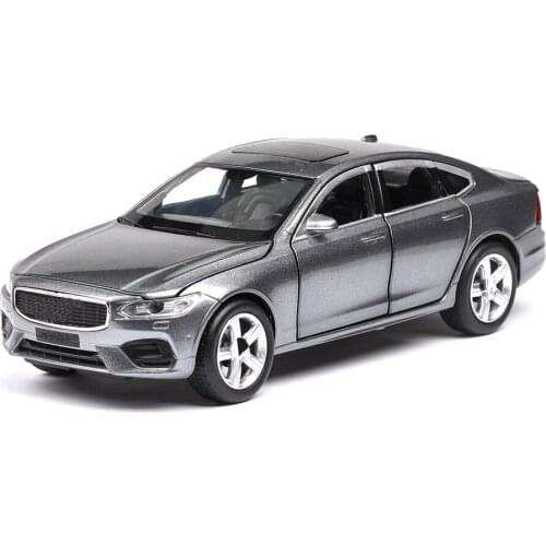 1:32 simulation alloy sound and light pull back car collection static model decoration six-door childrens toy birthday gift